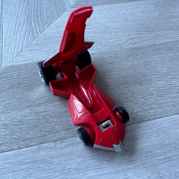 Hot Wheels 2010 McDonald's Mattel Red Car Battle Force 5 - Picture 5 of 9